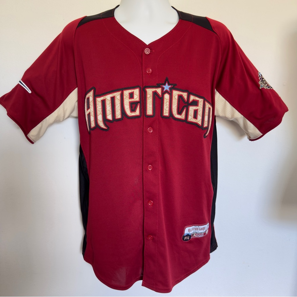 Majestic DAVID PRICE 2011 MLB All-Star Game AUTHENTIC Jersey American League M